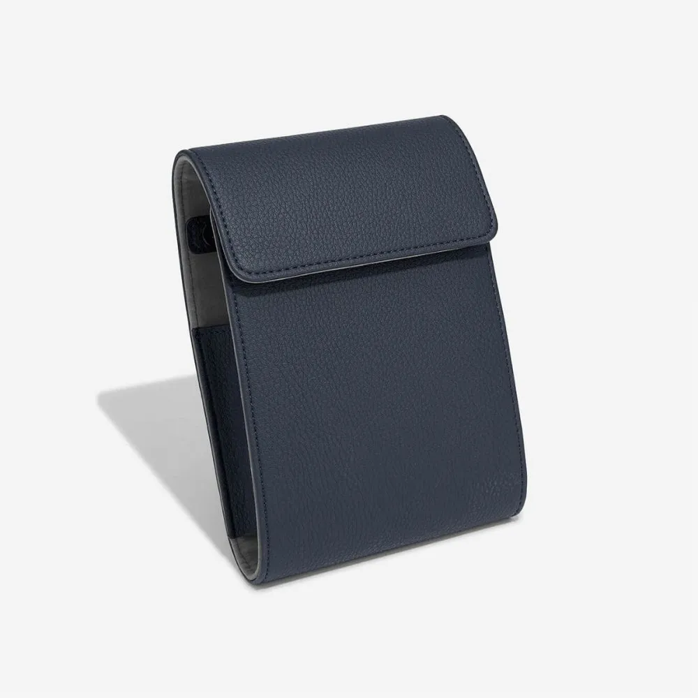 Double Watch Wrap - Navy Blue - 74565