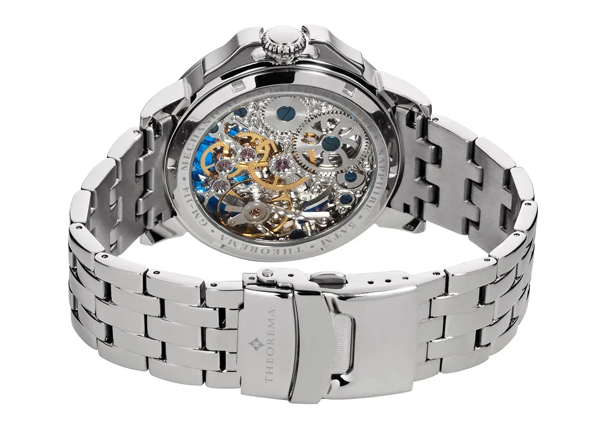Dual-Time Buenos Aires GM-114-6 | Silver | Theorema, Germany