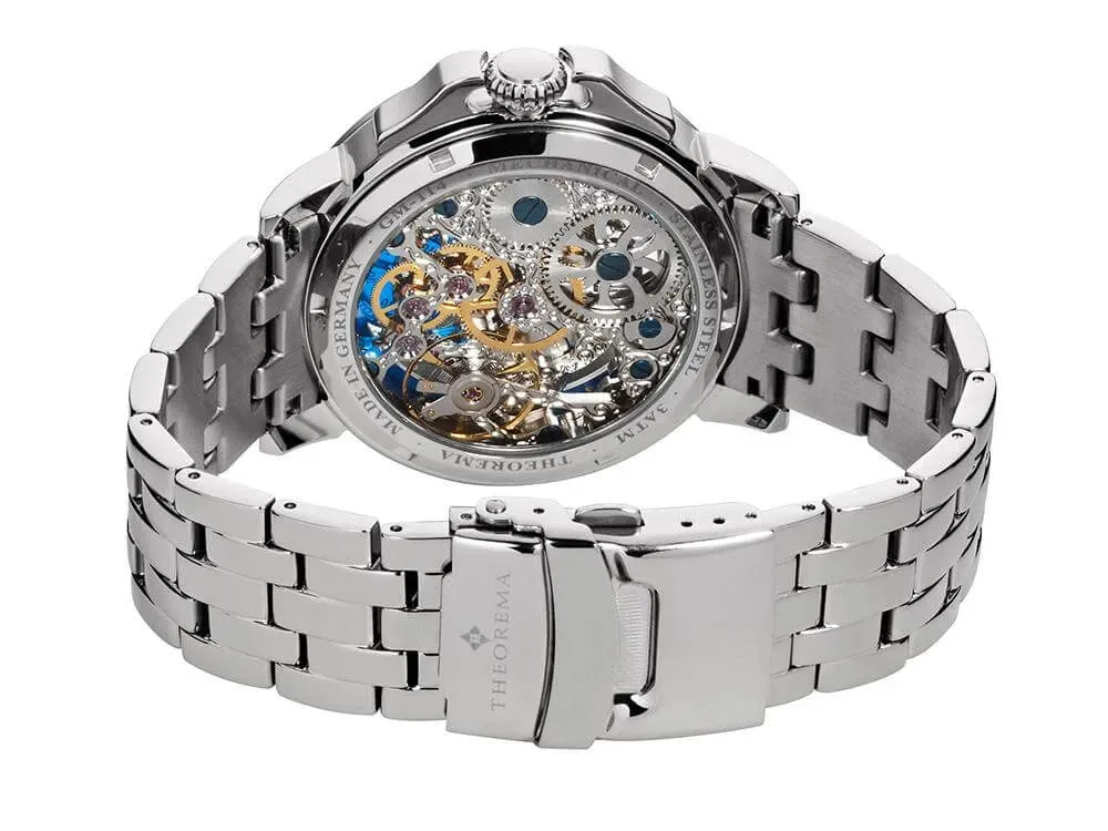 Dual-Time Buenos Aires GM-114-6 | Silver | Theorema, Germany