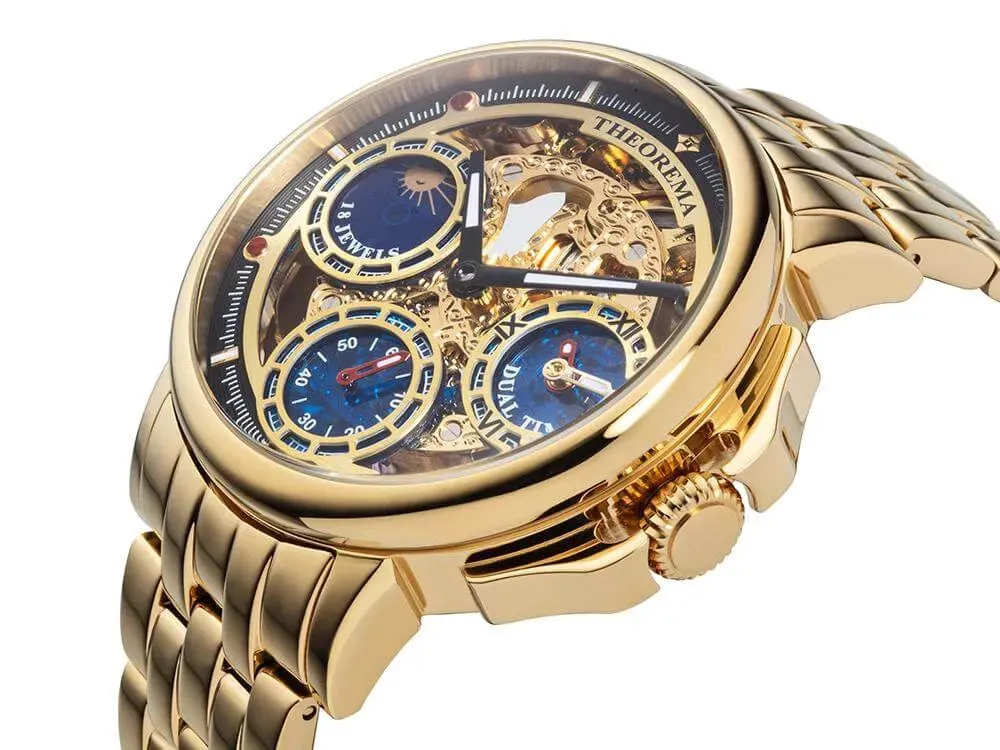 Dual-Time Buenos Aires GM-114-8 | Gold | Theorema, Germany