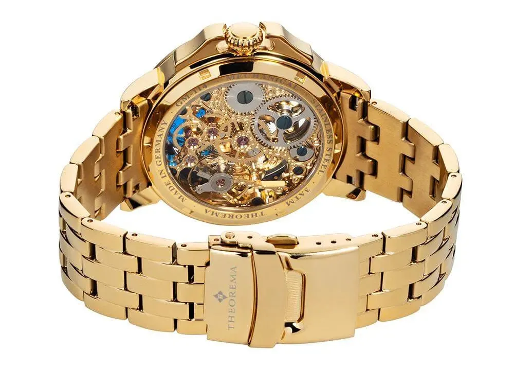 Dual-Time Buenos Aires GM-114-8 | Gold | Theorema, Germany