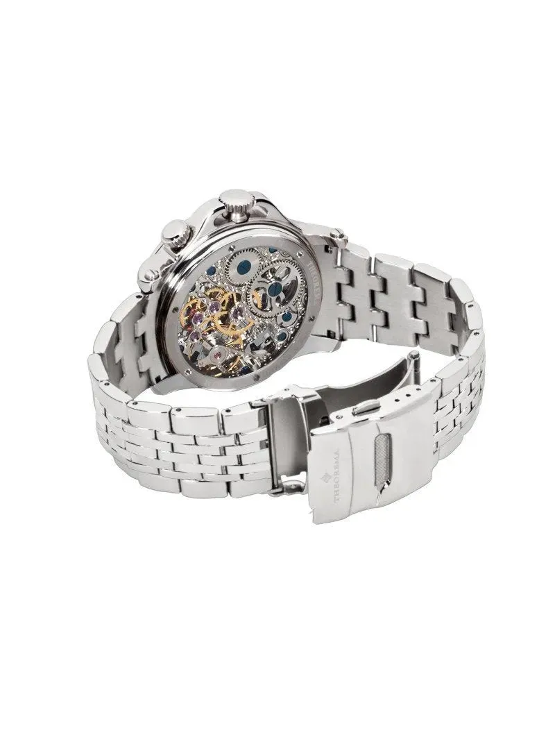 Dual-Time Sao Paulo GM-103-7 | Silver | Theorema, Germany