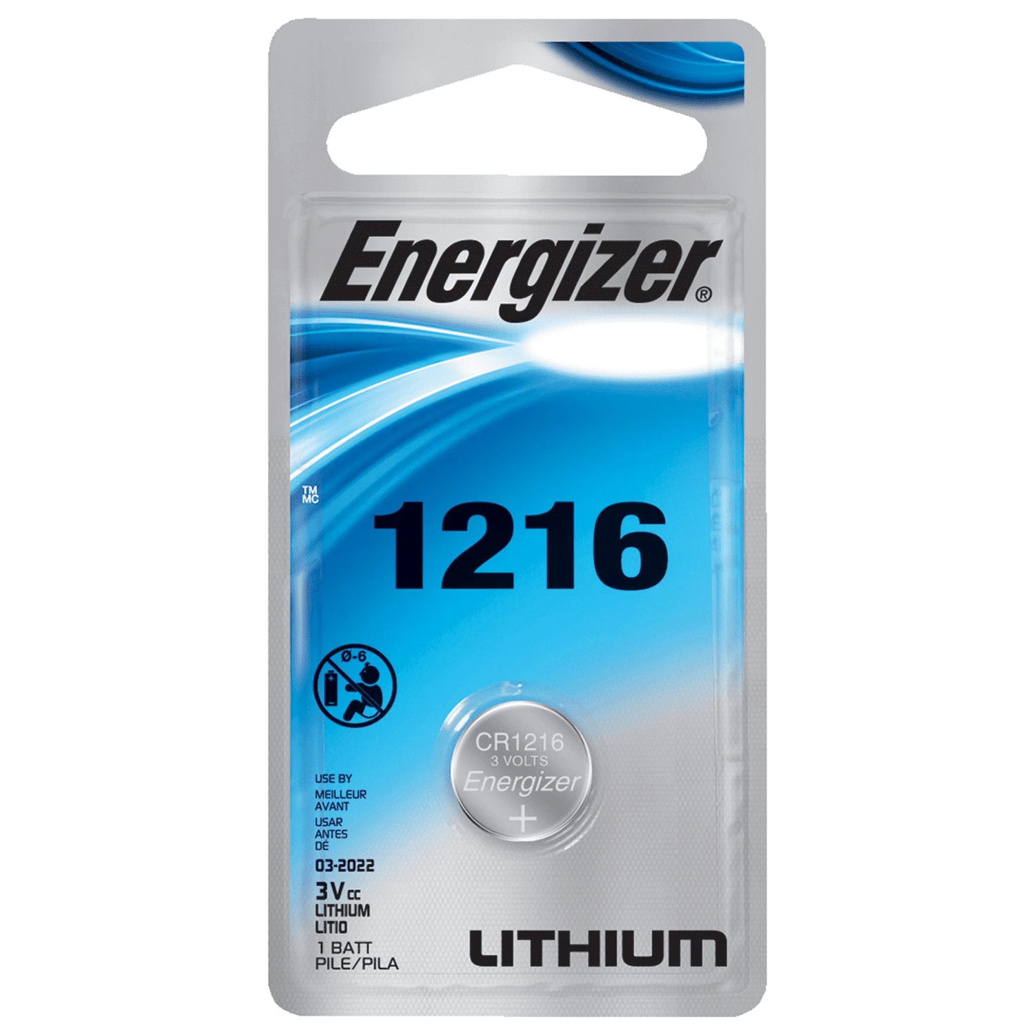 Energizer Lithium 1216 Battery