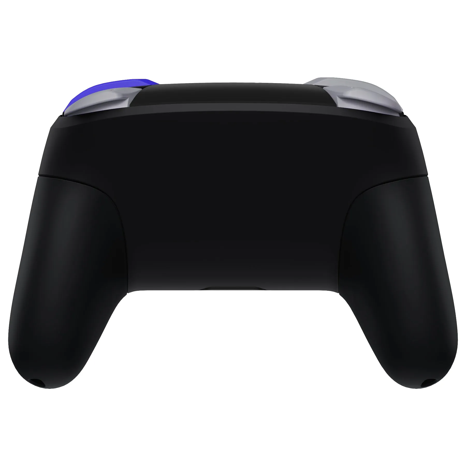 eXtremeRate Classic SwitchCube Style - Black Faceplate Backplate Handles for Switch Pro Controller - Controller NOT Included - FRY003