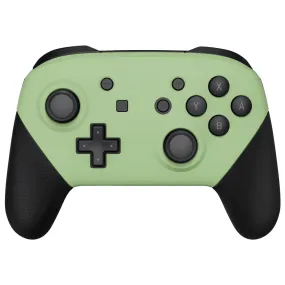 eXtremeRate Matcha Green Faceplate and Backplate for NS Switch Pro Controller, DIY Replacement Shell Housing Case for NS Switch Pro Controller - Controller NOT Included - MRP339