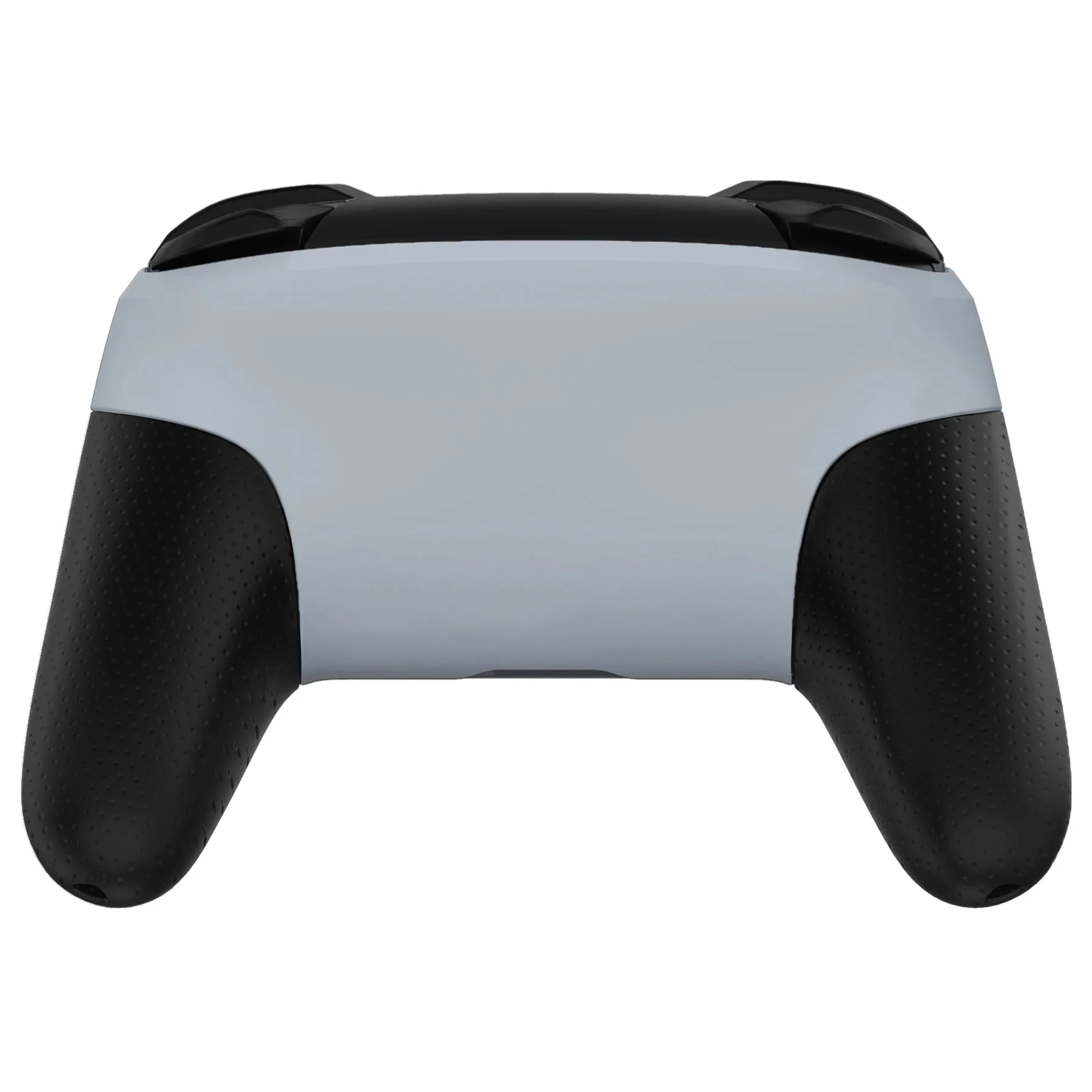 eXtremeRate New Hope Gray Faceplate and Backplate for NS Switch Pro Controller, DIY Replacement Shell Housing Case for NS Switch Pro Controller - Controller NOT Included - MRP337