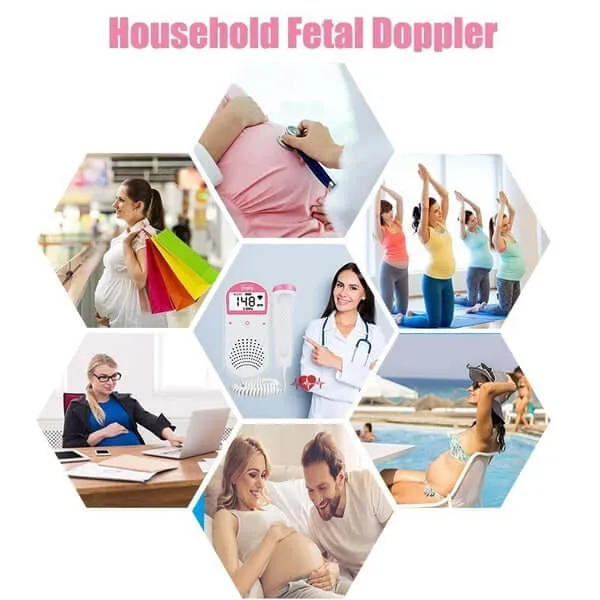Fetal Doppler Ultrasound Heartbeat Detector