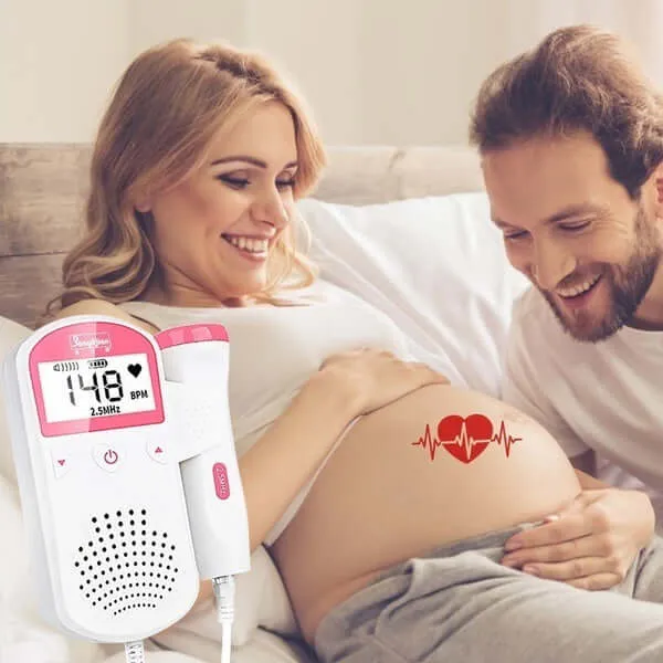 Fetal Doppler Ultrasound Heartbeat Detector