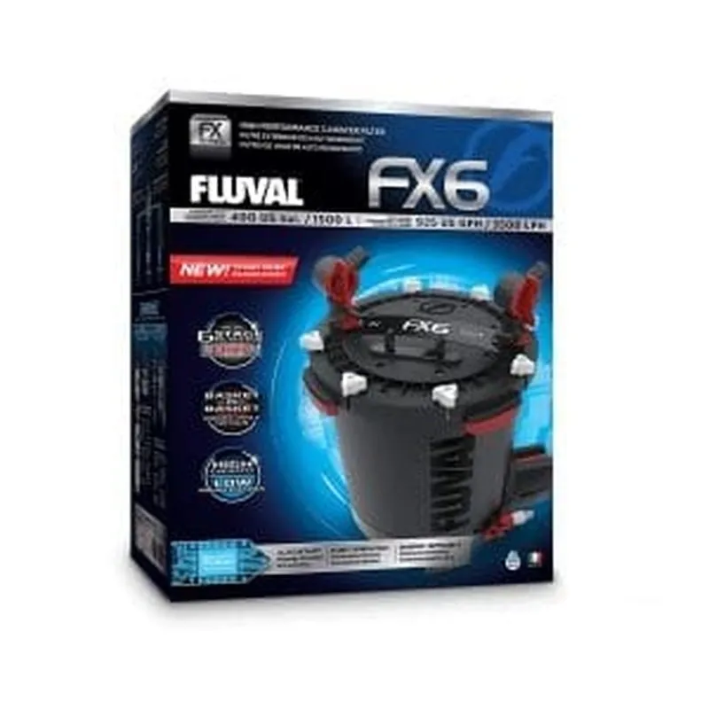 Fluval FX6 Canister Filter (1500L, 3500L/h)