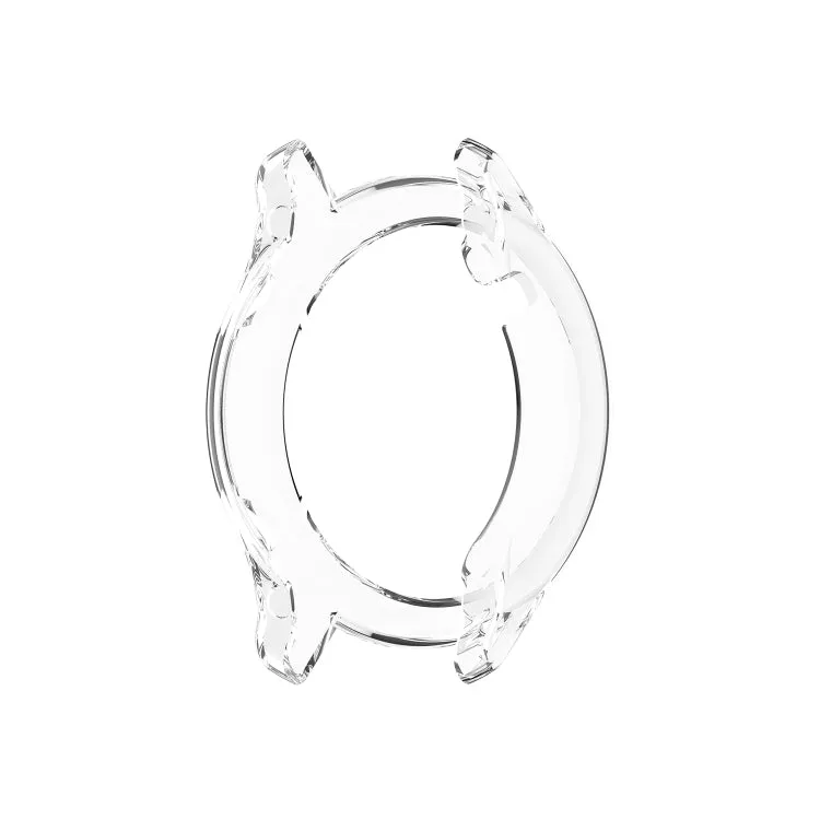 For Huawei Honor Magic watch2 46mm TPU Wrapped Empty Half Case Watch Case(Transparent White)