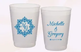Frosted Wedding Cups (225)