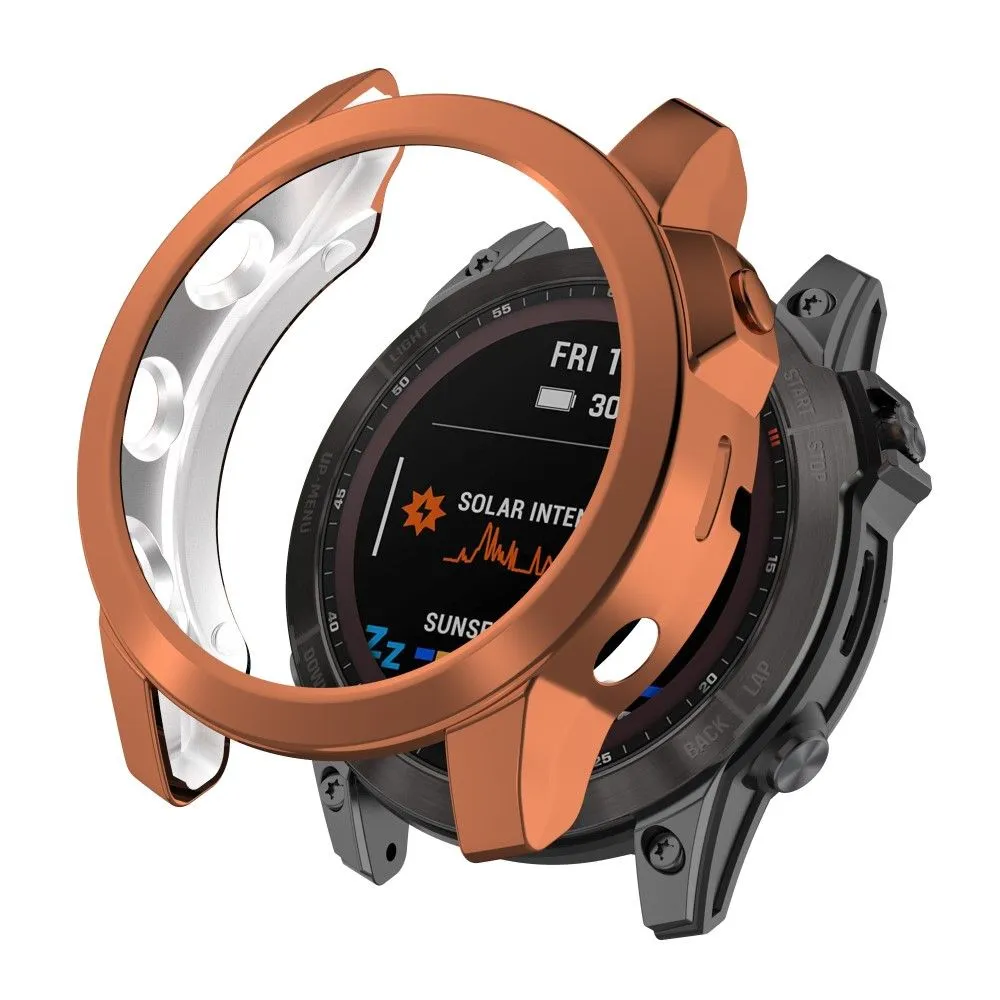 Garmin Fenix 7 / 7 Solar / 7 Sapphire Solar electroplating cover - Rose Gold