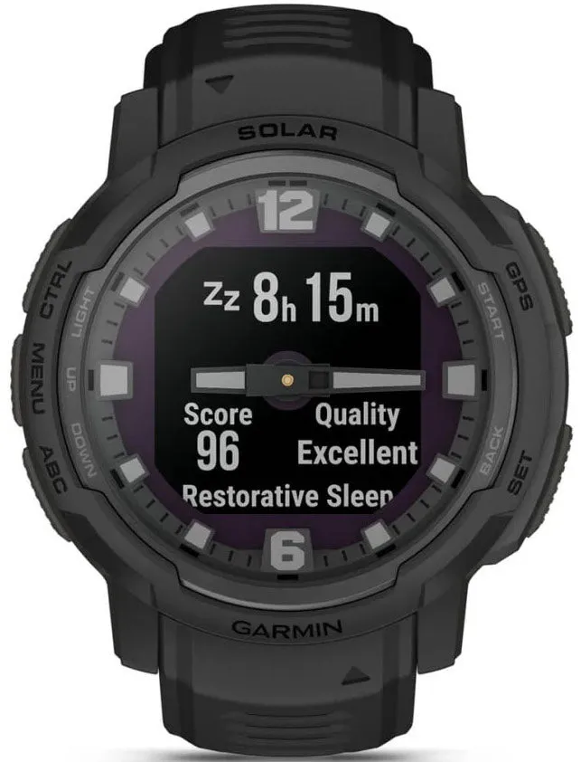 Garmin Instinct Crossover Solar Tactical Edition Black