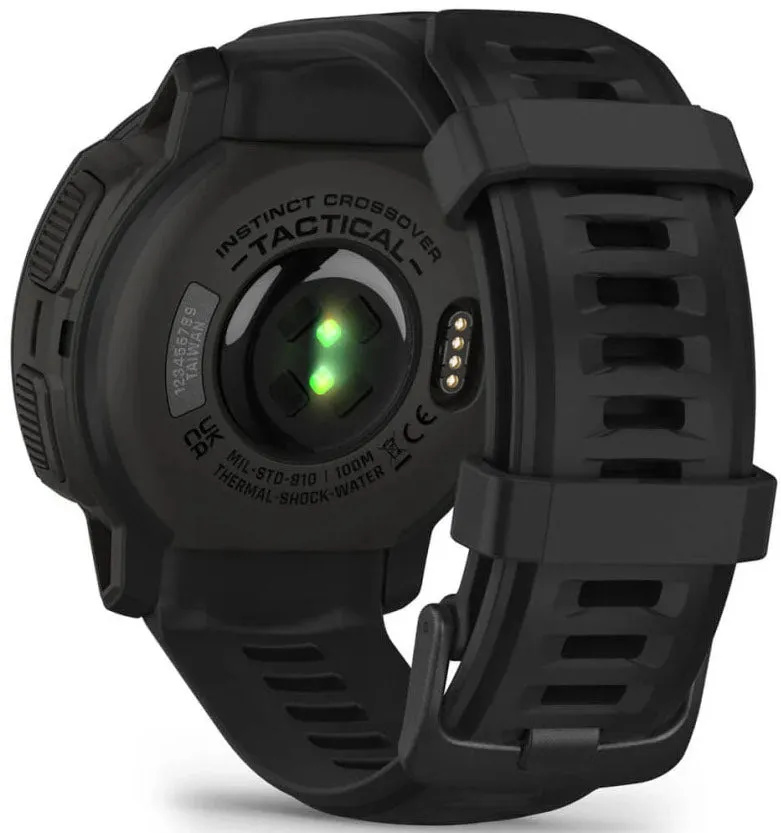 Garmin Instinct Crossover Solar Tactical Edition Black