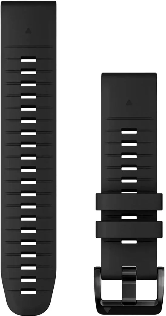 Garmin QuickFit 22 Silicone Watch Strap - Black