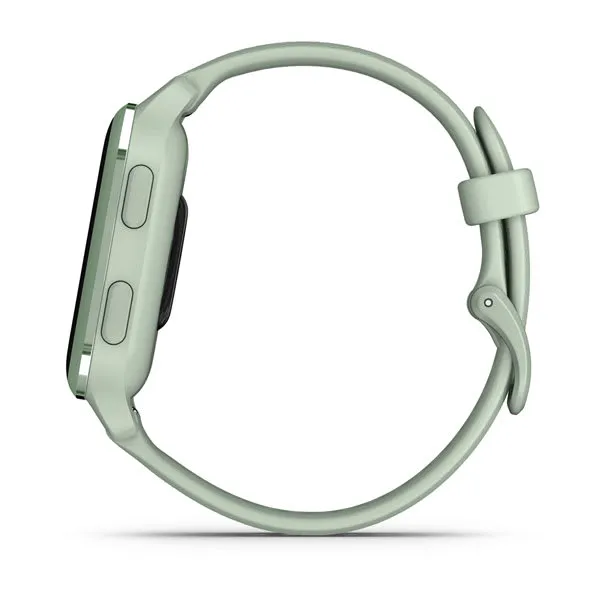 Garmin Venu Sq 2 smartwatch, mint color and mint bezel