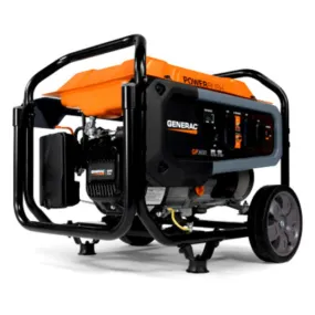 Generac 7686 GP Series Co-Sense Portable Generator, 120/240V, 8000 Watts