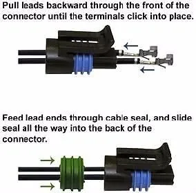 GM Closed Element Sensor with Connector 3/8 NPT
