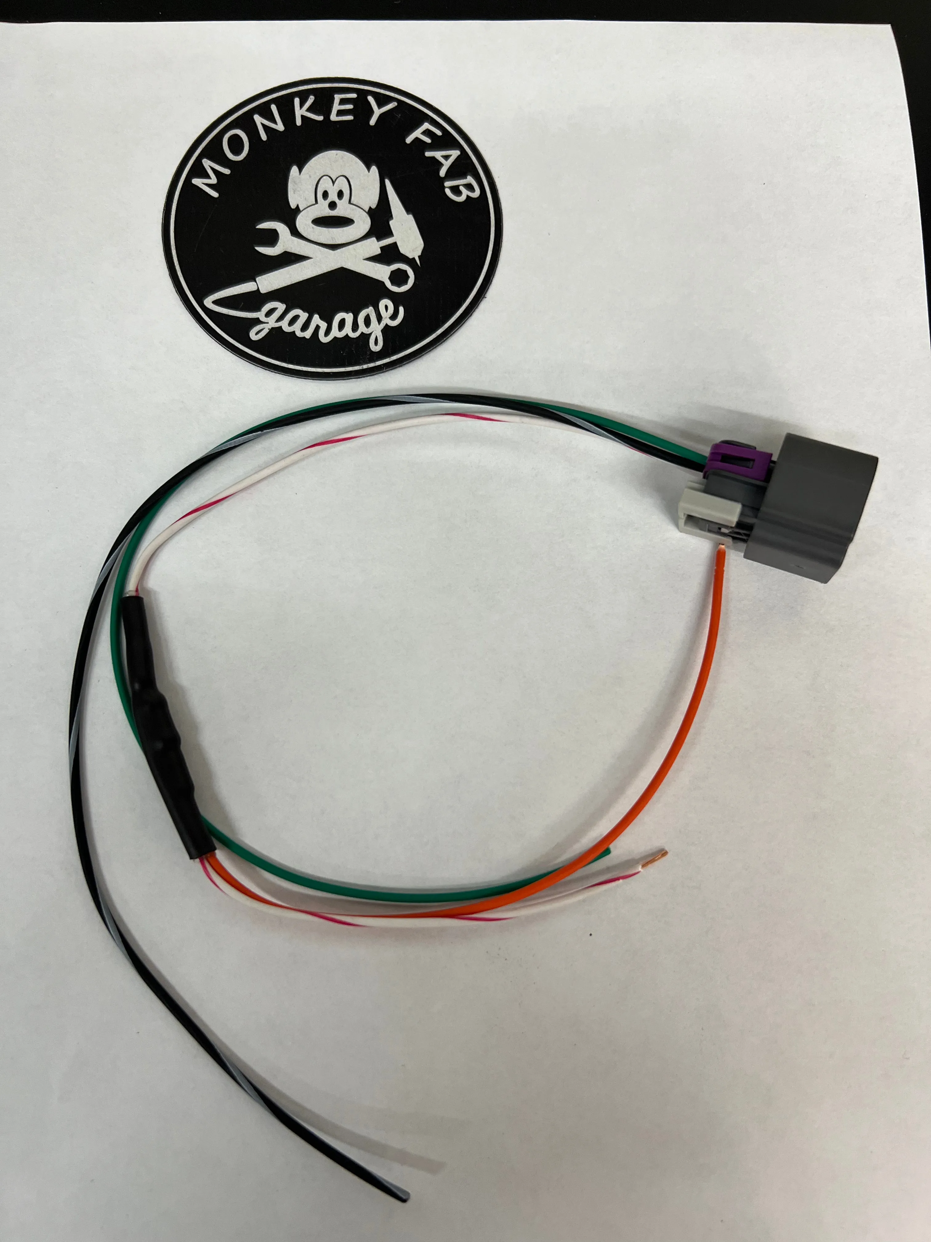 GM Flex fuel sensor connector (with resistor)