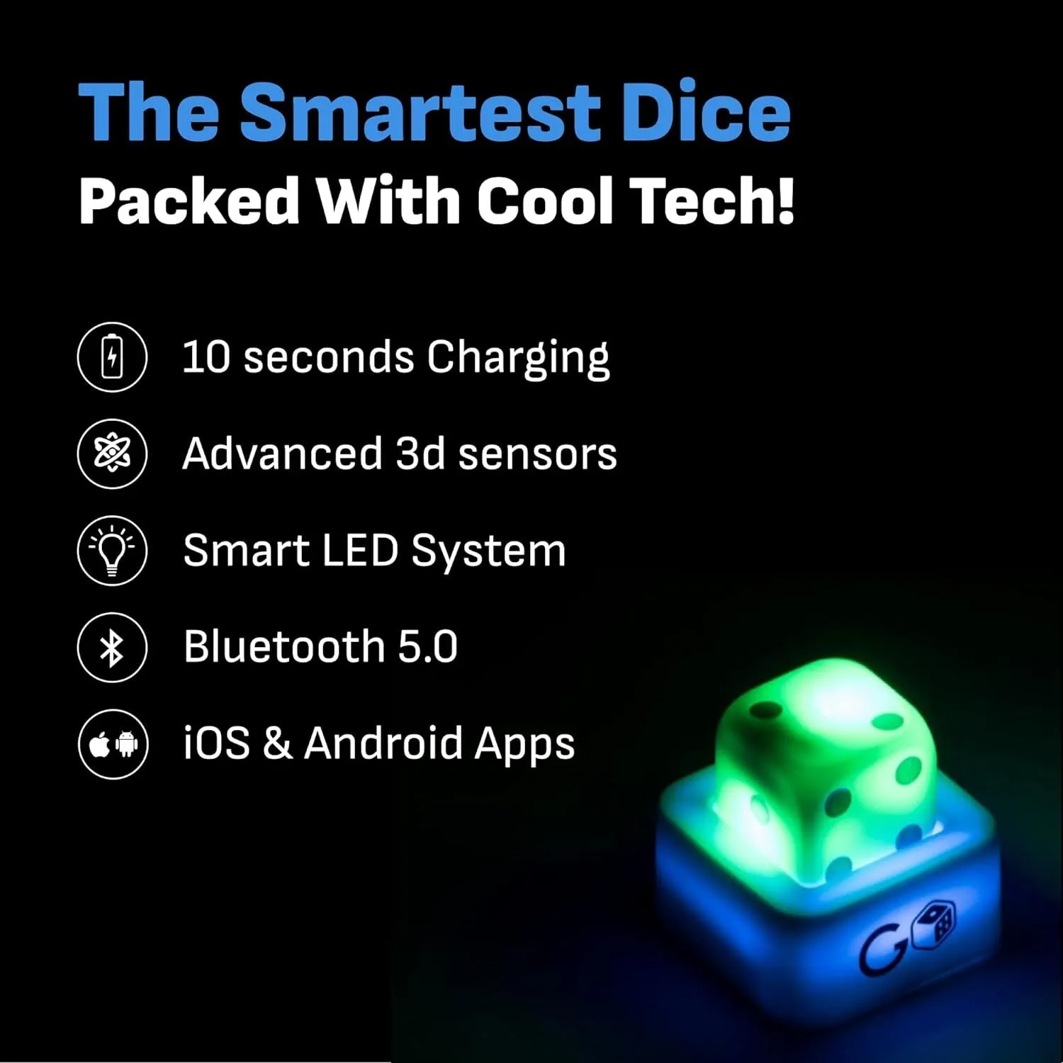 GoDice Smart Connected Dice (Pack of 2)