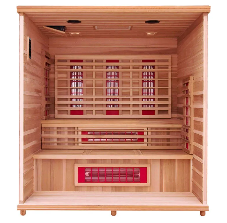 Health Mate - Elevated Bi-Level Infrared Sauna HM-FSE-5-CD-CL