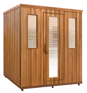 Health Mate - Elevated Bi-Level Infrared Sauna HM-FSE-5-CD-CL