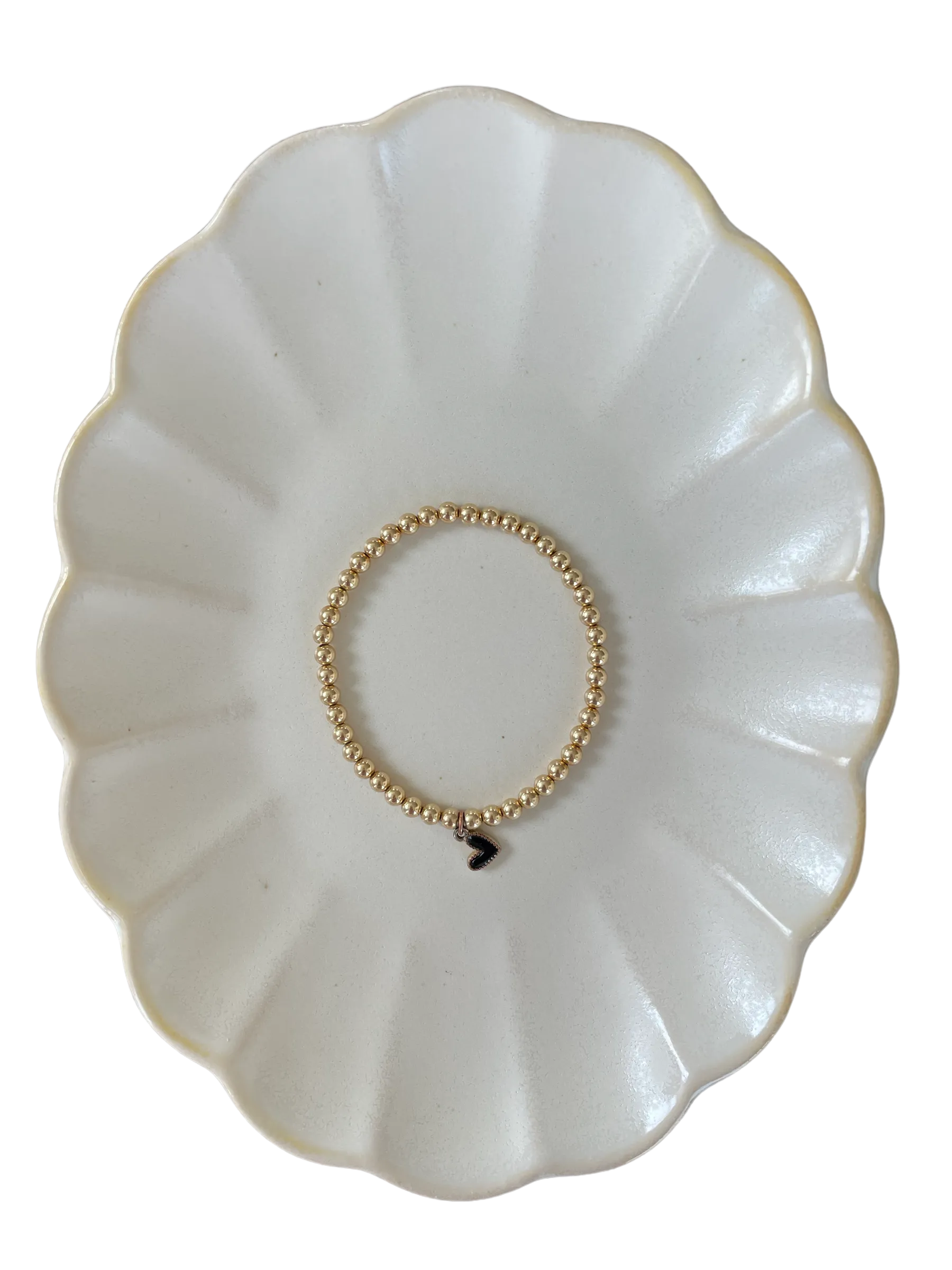 Heart charm (white)