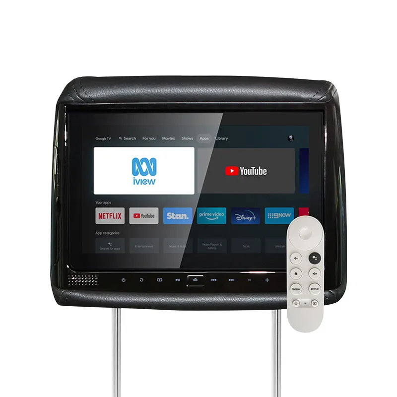 HiTV 9V DVD SMART TV PRO 9" V Series DVD Plus Smart TV Headrest - Single