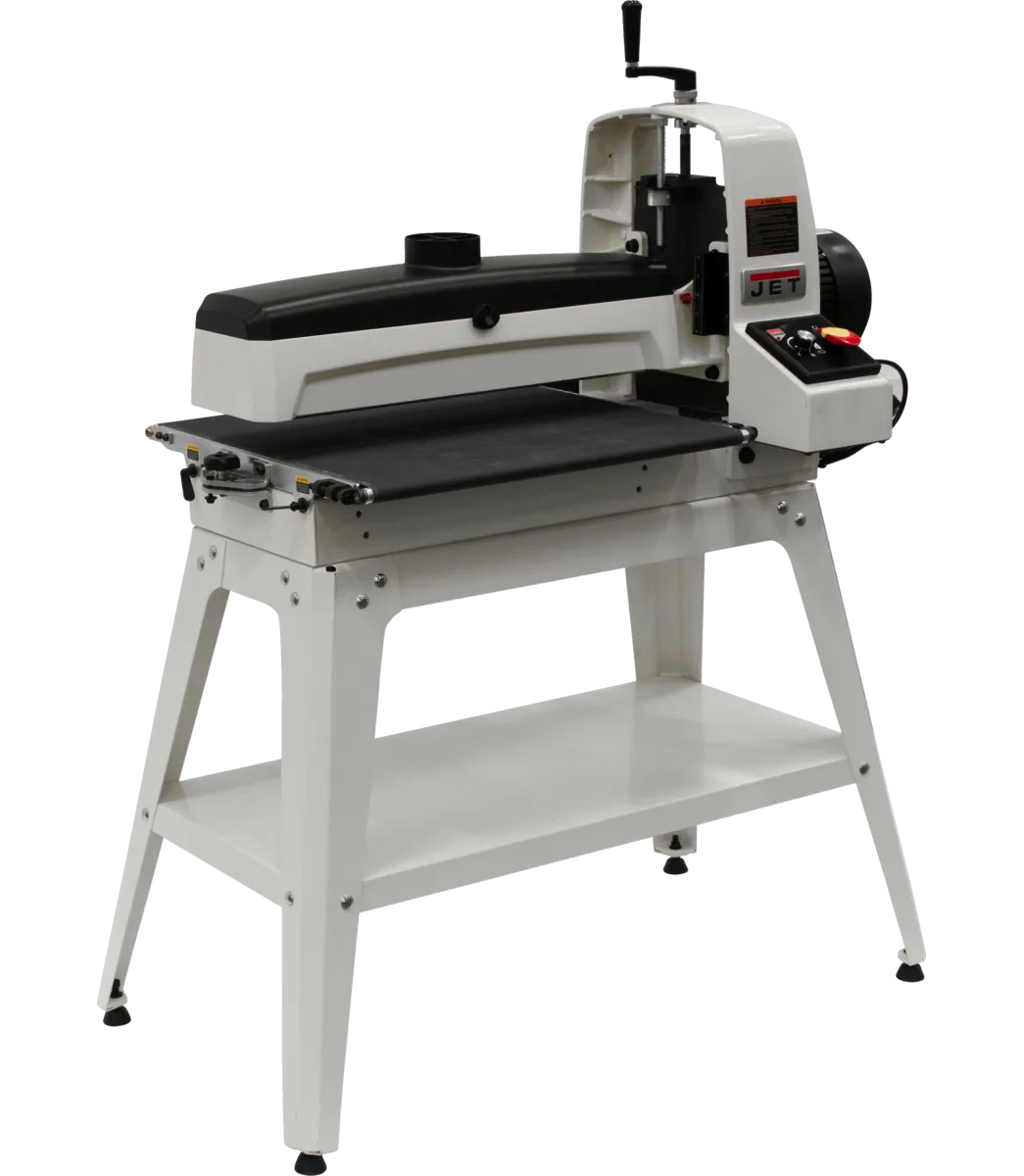 JWDS-2550 Drum Sander With Open Stand