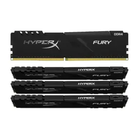 Kingston Fury Beast RAM, 128 GB DDR4 (4x32 GB), 2666 MHz, CL16, KF426C16BBK4/128, black