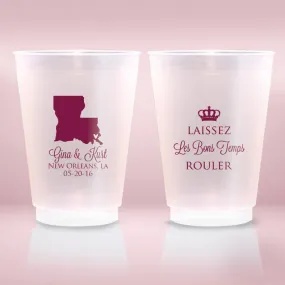 Laissez Les Bon Temps Rouler Wedding Cups (44)
