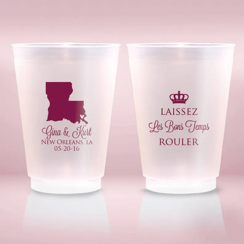 Laissez Les Bon Temps Rouler Wedding Cups (44)