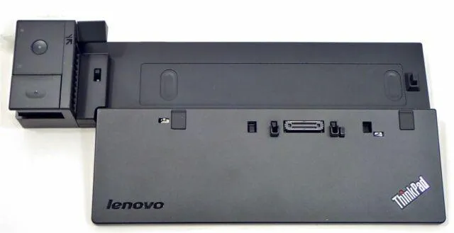 Lenovo ThinkPad Ultra Dock 40a2 Docking Station 04W3956 With Keys - Blk - Refurbished