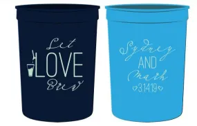 Let Love Brew Wedding Stadium Cups (131)