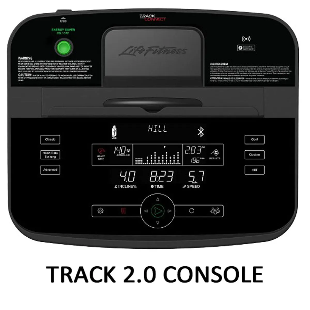 Life Fitness RS1 Recumbent Bike