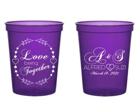 Love Being Together Wedding Stadium Cups (311)