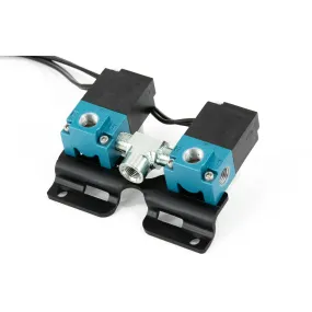 MAC Valve (Holley CO2 Boost Control Solenoid) Straight Solenoid Mounting Bracket 21-10006