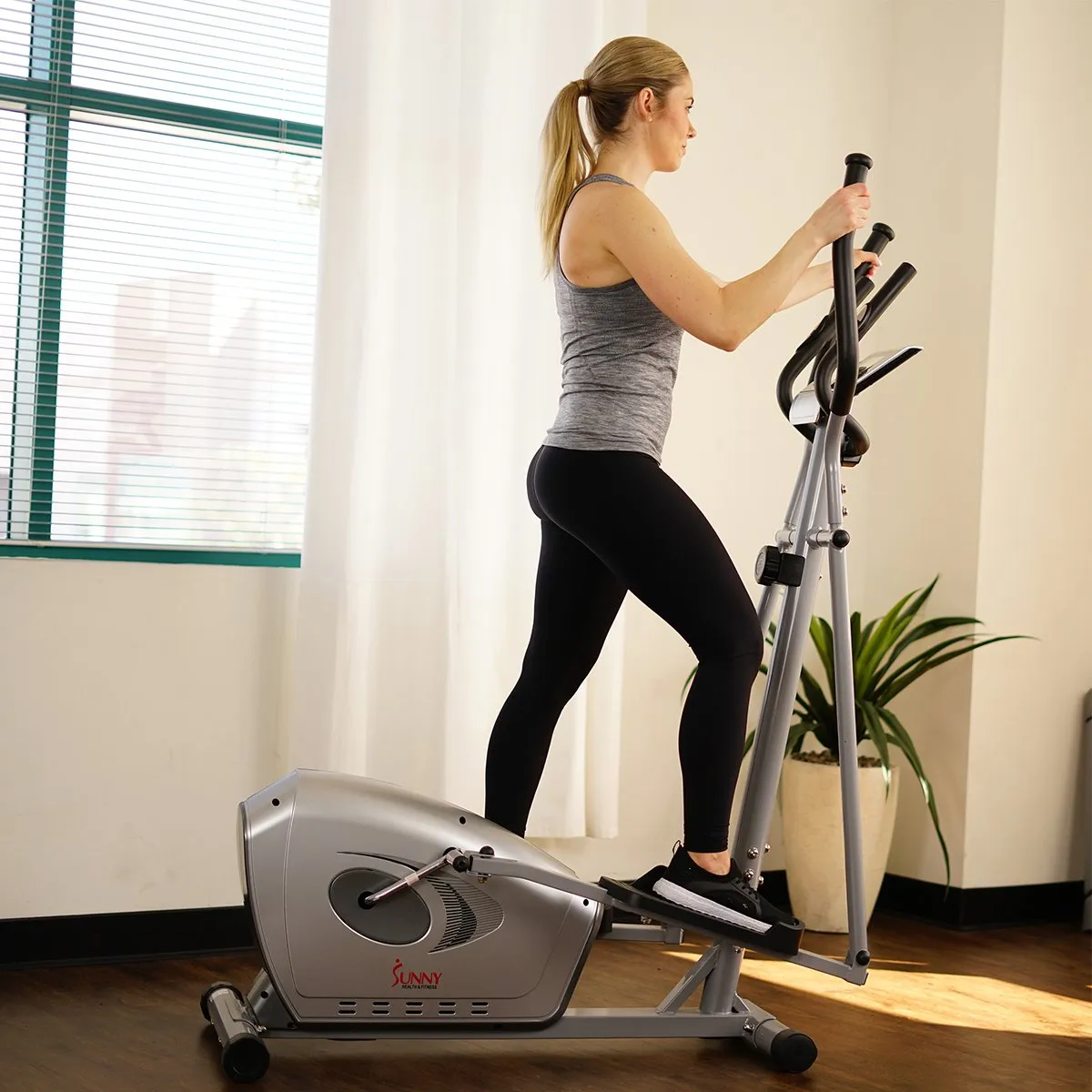 Magnetic Elliptical Trainer Fitness Machine SF-E3607