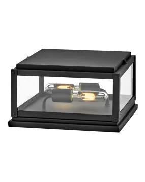 Max LED Pier Mount in Black