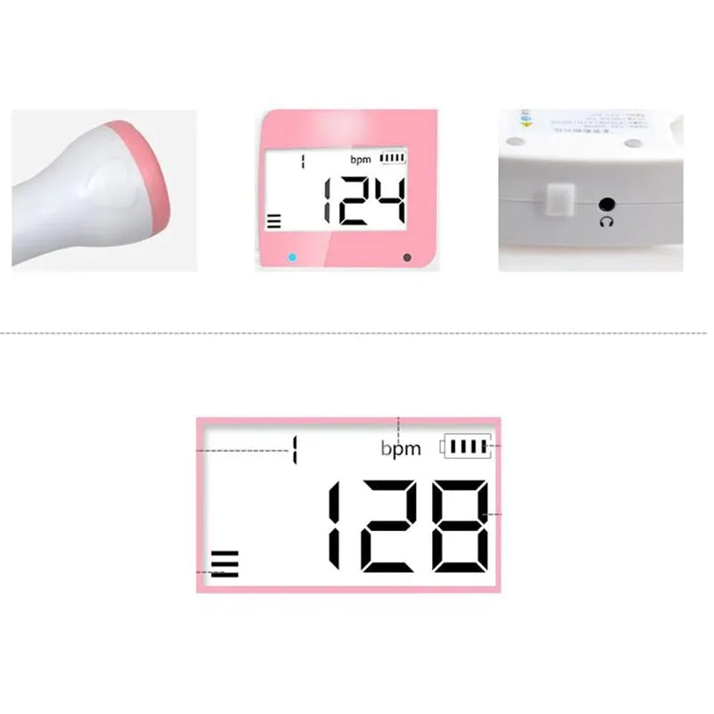 Medical Fetal Doppler Fetal Ultrasound Baby Heartbeat