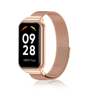Milanese Loop Strap for Xiaomi Redmi Smart Band 2 - Rose Gold