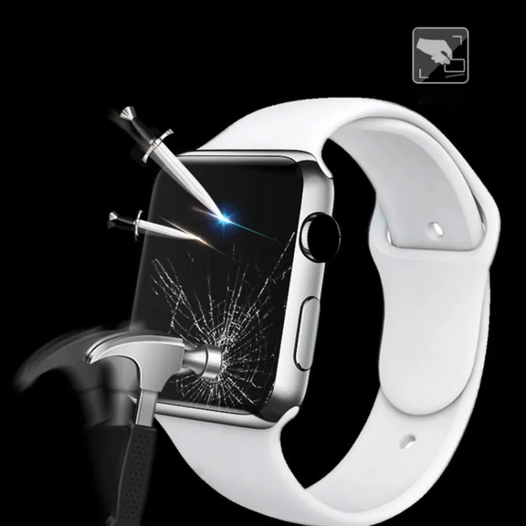 mocolo 0.33mm 9H 3D Round Edge Tempered Glass Film for Apple Watch Series 3 38mm