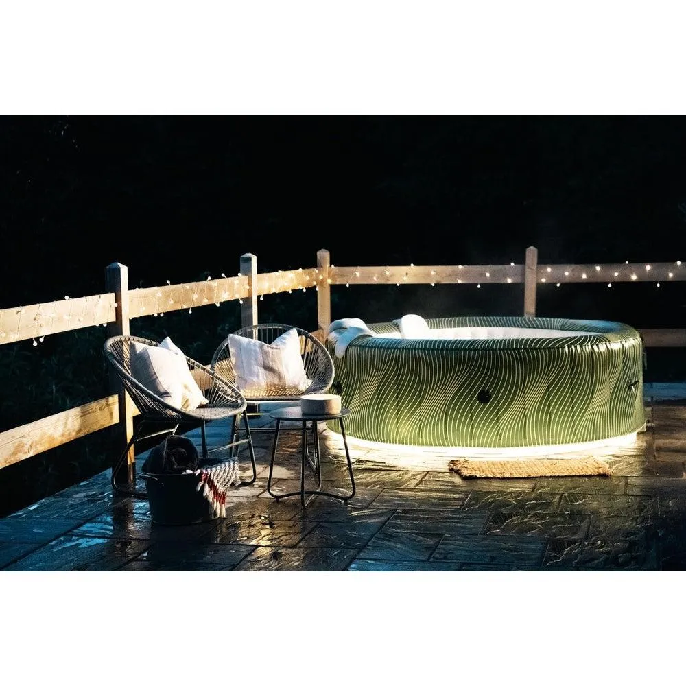 MSPA COMFORT Meteor Round 6 Person Inflatable Hot Tub Spa