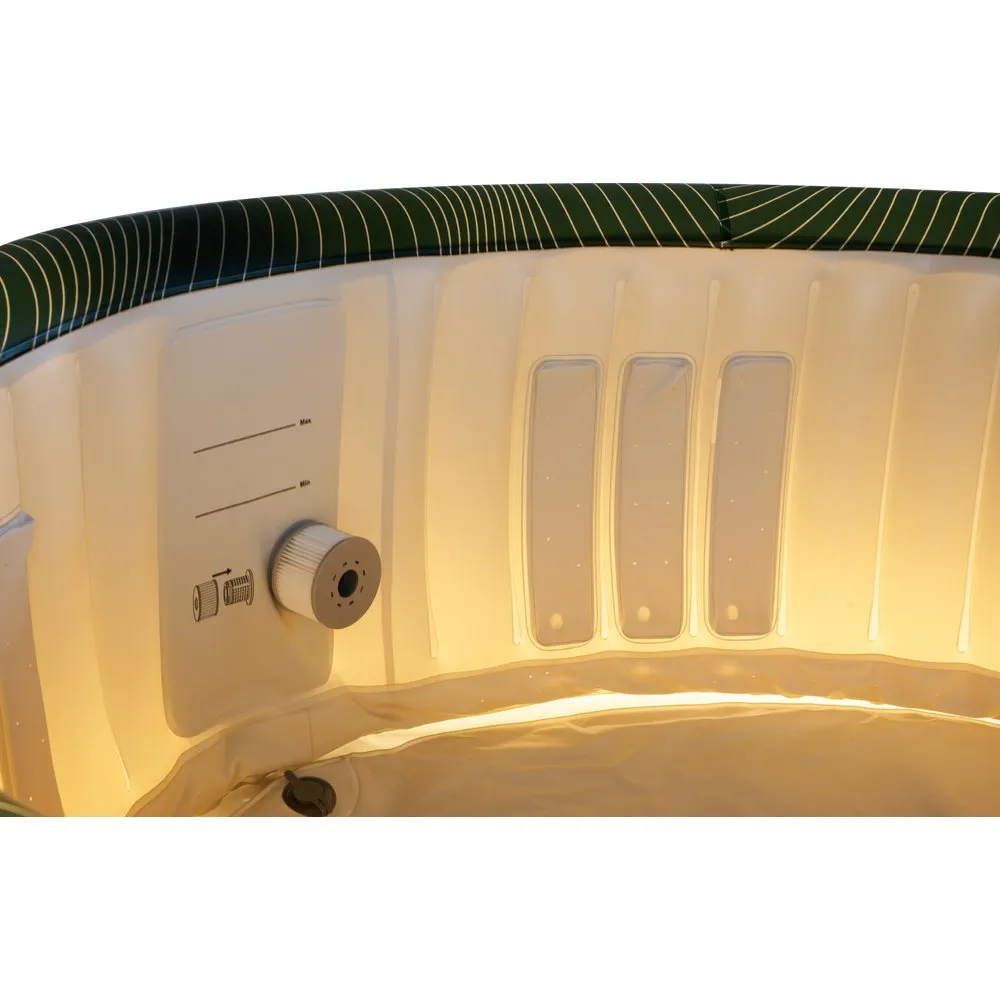 MSPA COMFORT Meteor Round 6 Person Inflatable Hot Tub Spa