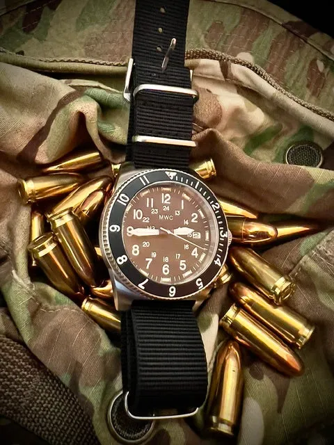 MWC 300m Water Resistant Stainless Steel Tritium GTLS Navigator Watch (Automatic)