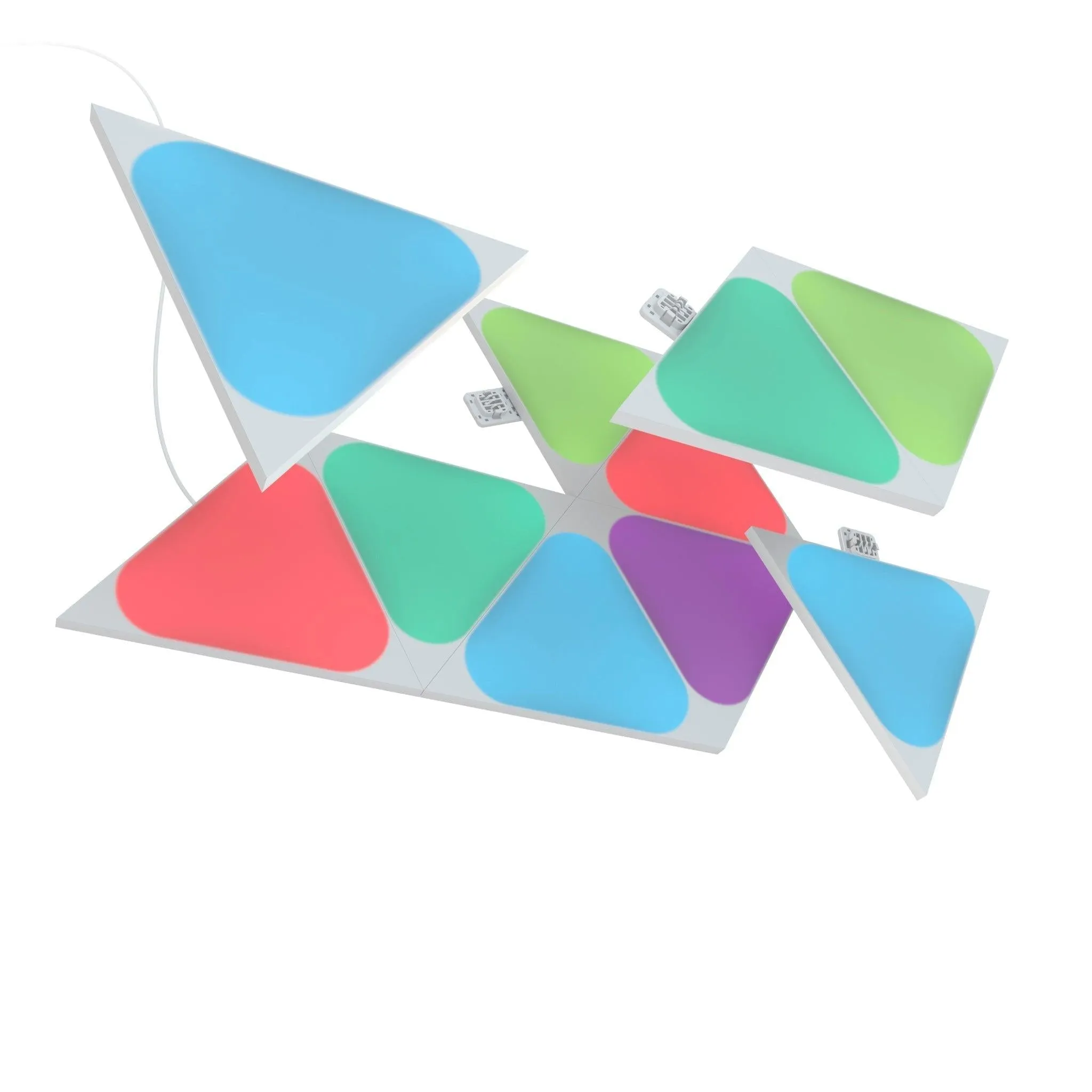 Nanoleaf 10 Light Mini Triangle Expansion Pack - White | NL481001TW10P