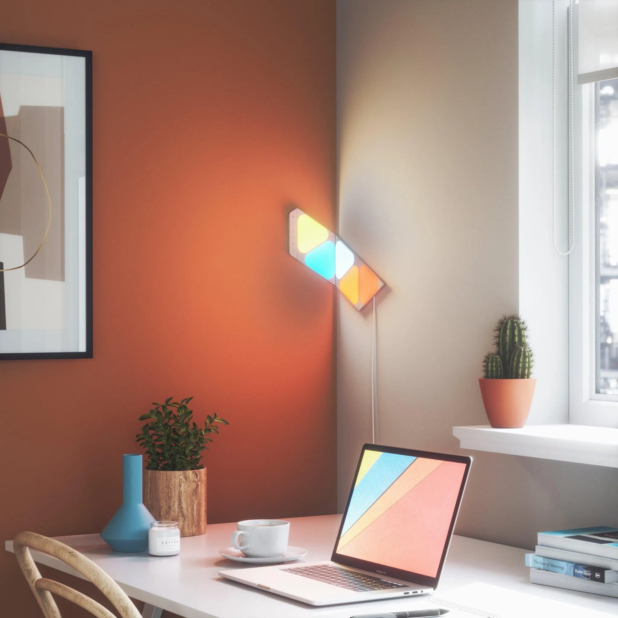 Nanoleaf 5 Light Mini Triangle Starter Kit - White | NL485002TW5PK