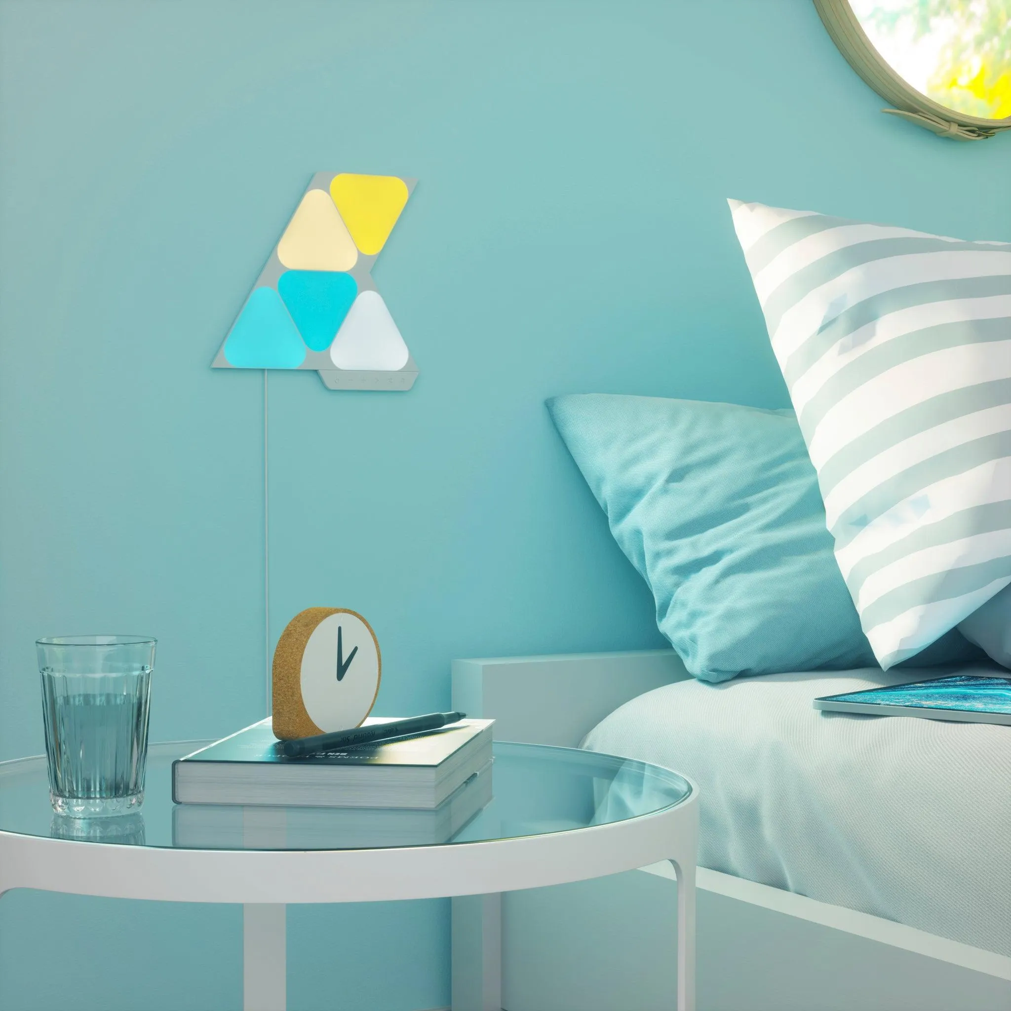 Nanoleaf 5 Light Mini Triangle Starter Kit - White | NL485002TW5PK