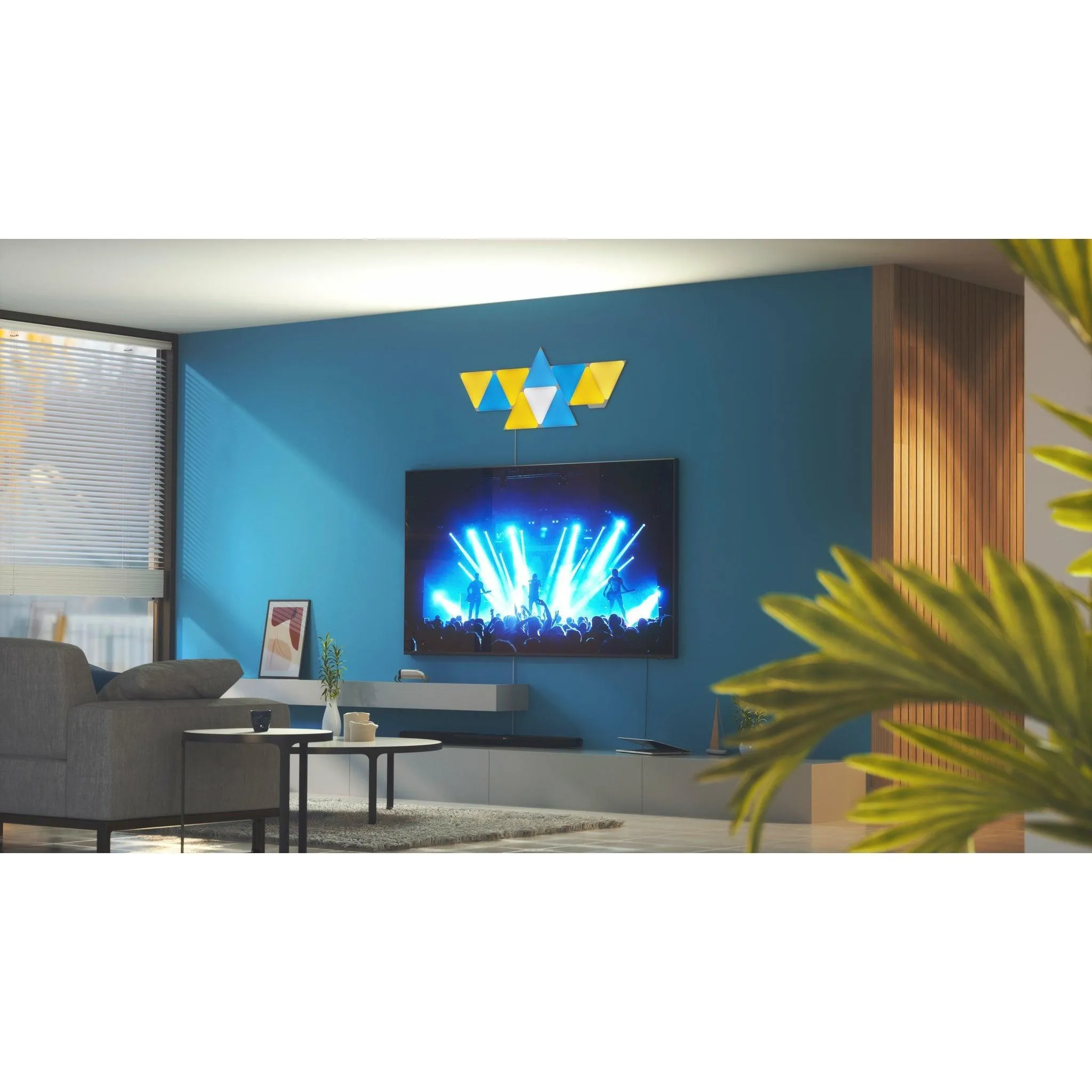 Nanoleaf 9 Light Triangle Shape Starter Kit - White | NL470002TW9PK