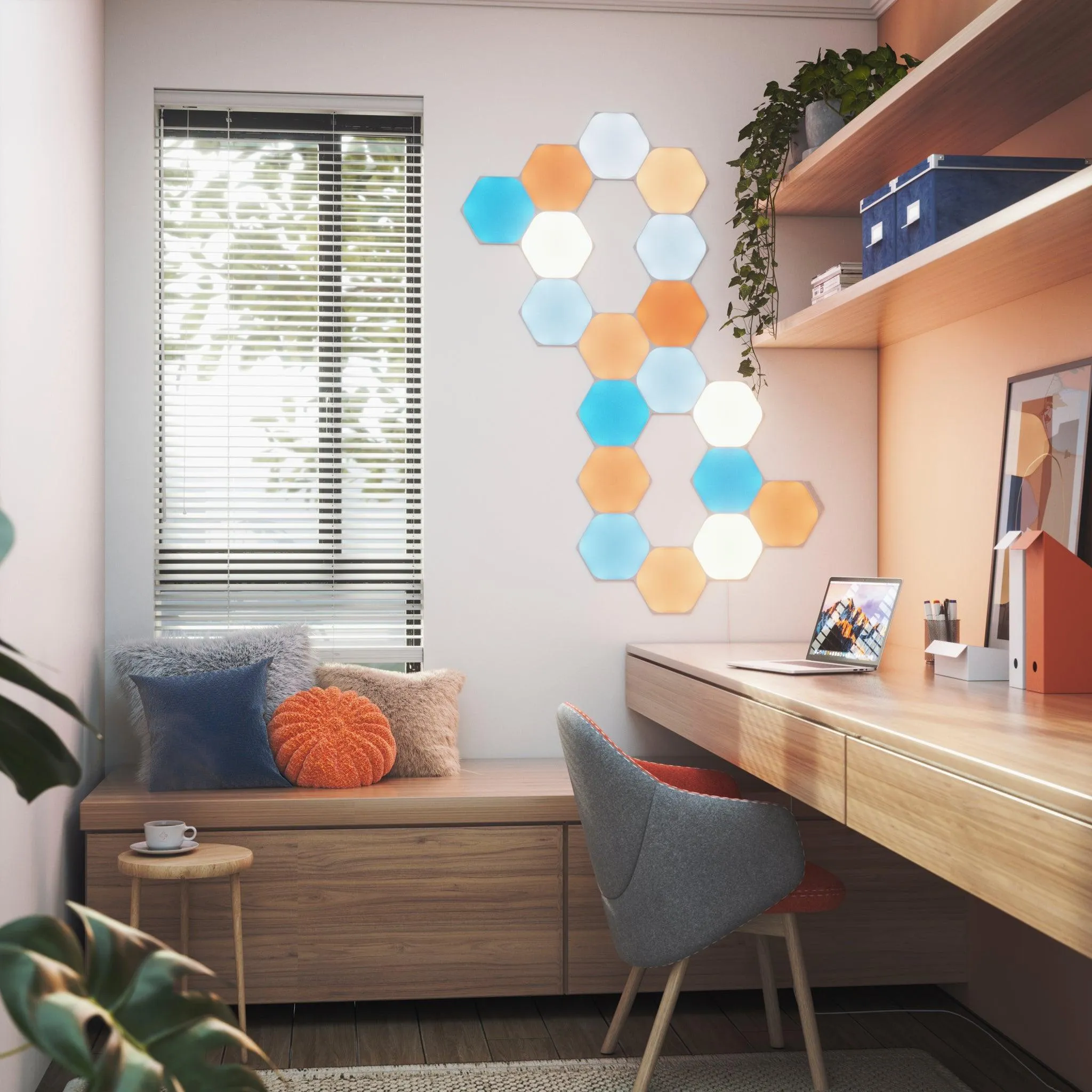 Nanoleaf Shapes Expansion Kit Pack of 3 | NL42-0001HX-3